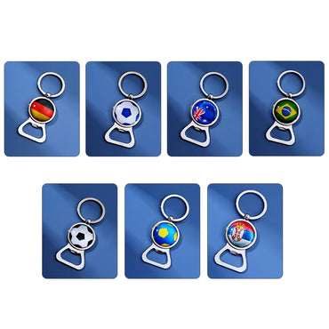 Fashion Accessories World Cup Soccerball Bottle Opener Keychain