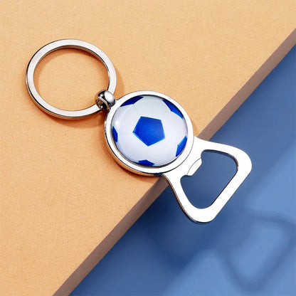 Fashion Accessories World Cup Soccerball Bottle Opener Keychain