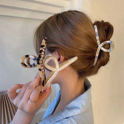 Fashion Acetate Female Summer Large Size Metal Hair Clip Hair Accessories