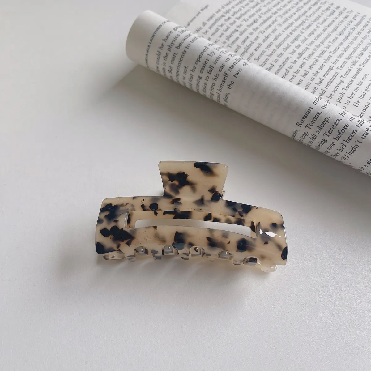 Fashion Acetate Hair Clip Simple Geometric Hair Accessories