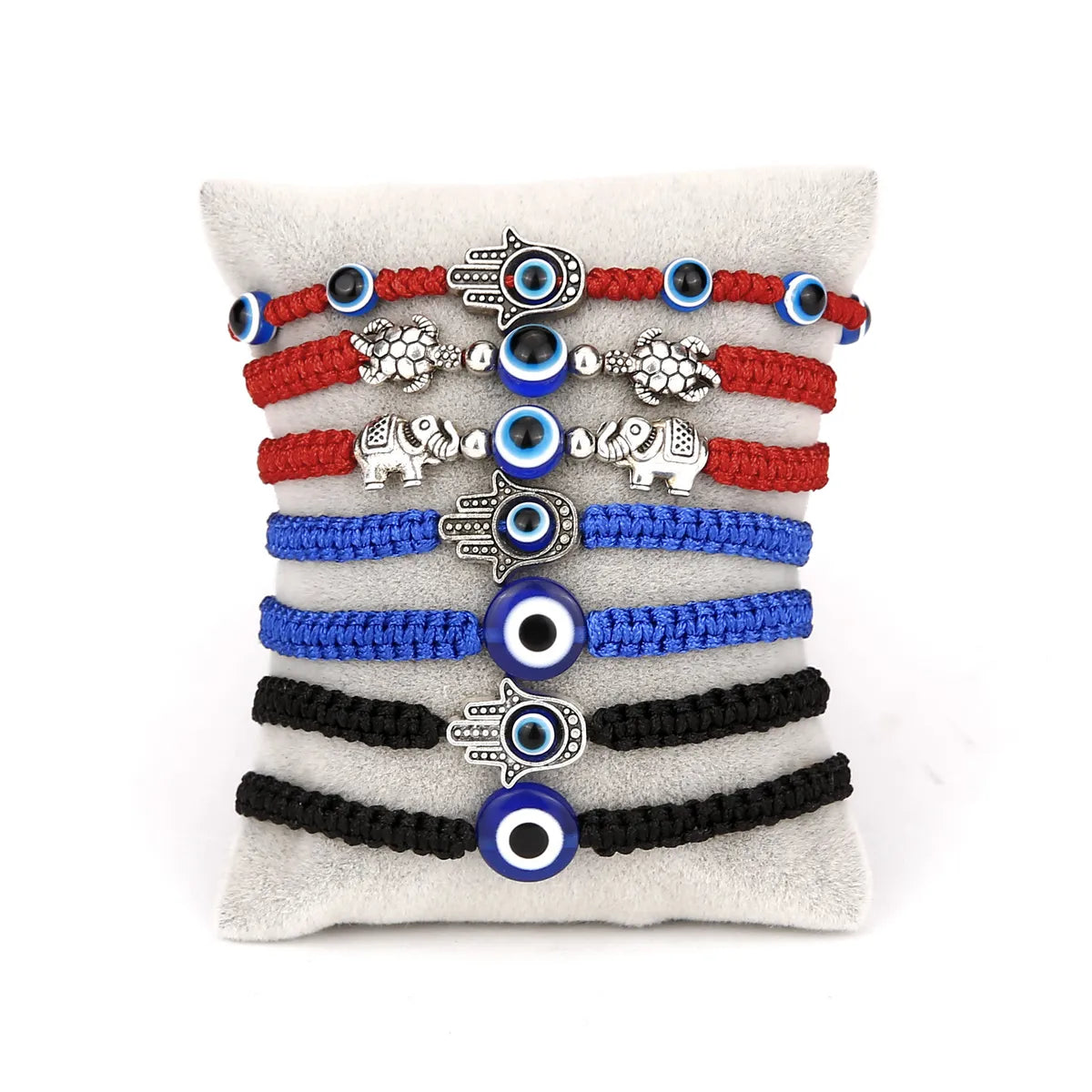 Fashion Adjustable Bracelet Creative New Blue Eye Bracelet Evil Eye Red Rope Braided Bracelet