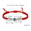 Fashion Adjustable Handmade Evil Eyes Blue Eyes Rope Woven Bracelet For Unisex And Women Wholesale