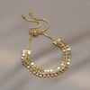 Fashion Adjustable Sequins Bracelet In Alloy With Geometric Design For Women