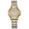 Fashion Alloy Band Round Dial Quartz Watch For Female