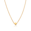 Fashion Alloy Drop Shape Tassel Necklace With Electroplated Geometric Pendant Simple Versatile Chain Necklace