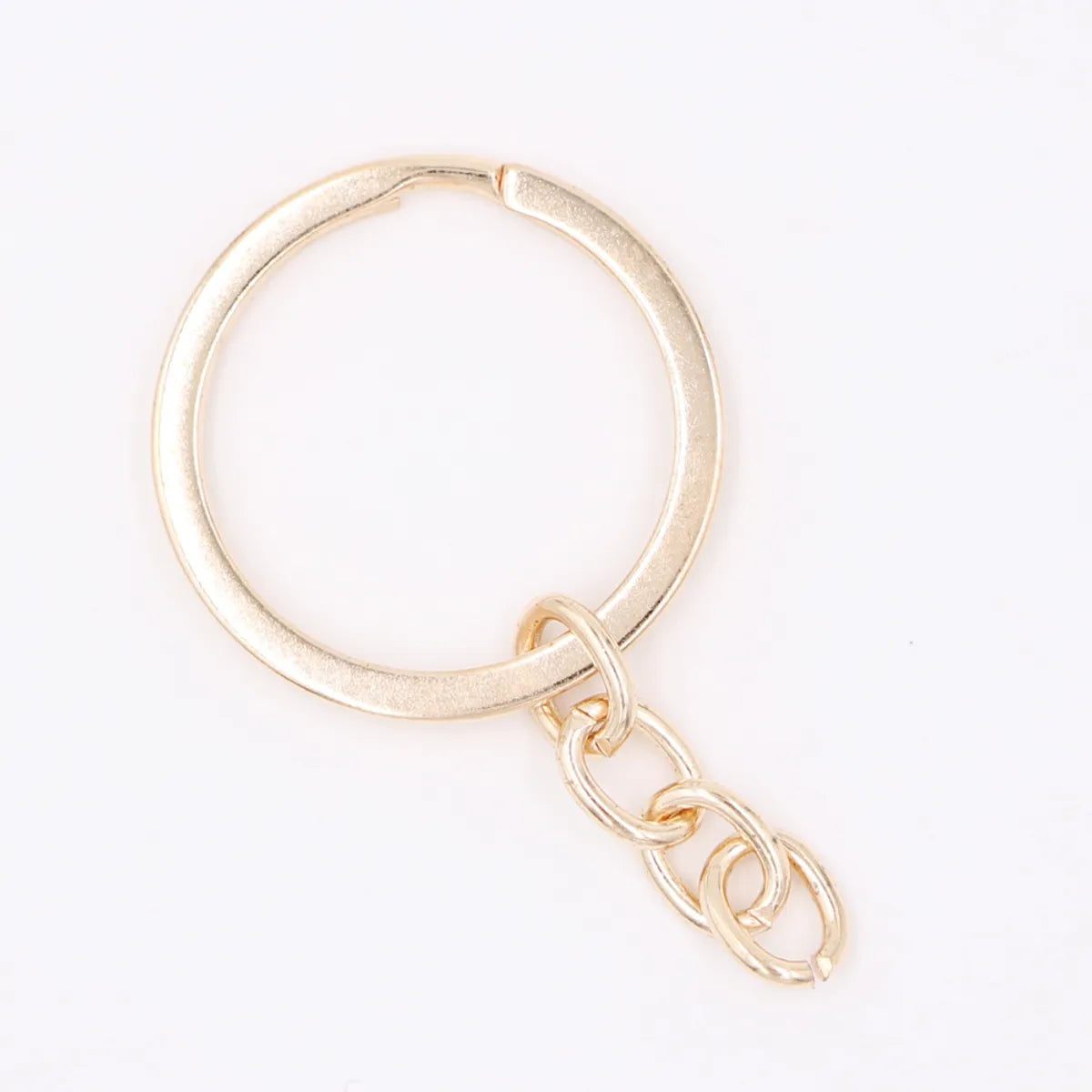 Fashion Alloy Keychain Lobster Clasp Chain Key Ring Three-Piece Jewelry Accessories