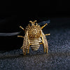Fashion Alloy Rhinestone Bee Brooch With Electroplated Finish Animal Jewelry Accessory For Women And Unisex Wholesale