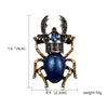 Fashion Alloy Rhinestone Bee Brooch With Electroplated Finish Animal Jewelry Accessory For Women And Unisex Wholesale