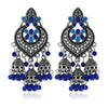 Fashion Alloy Star Tassel Earrings With Diamond Accent Bohemian Dangle Earrings For Women