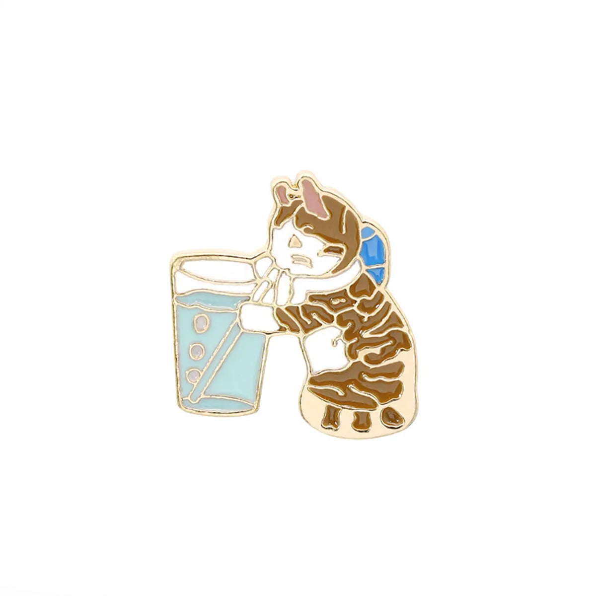 Fashion Animal Alloy Enamel Unisex Brooches