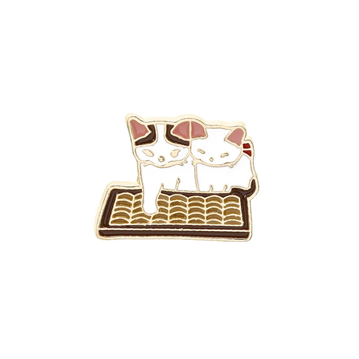 Fashion Animal Alloy Enamel Unisex Brooches