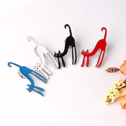 Fashion Animal Alloy Enamel Unisex Brooches