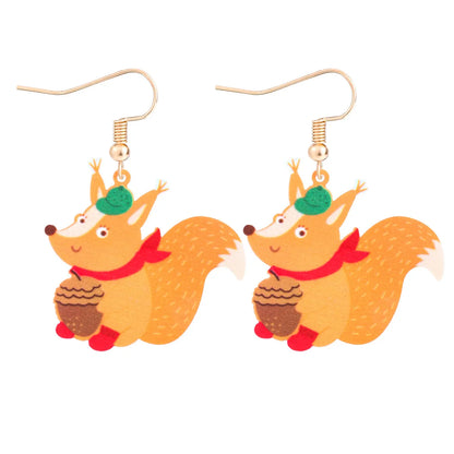 Fashion Animal Alloy Plating Earrings