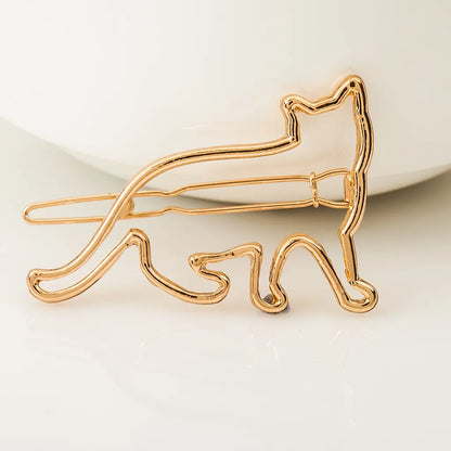 Fashion Animal Alloy Plating Hair Clip 1 Piece