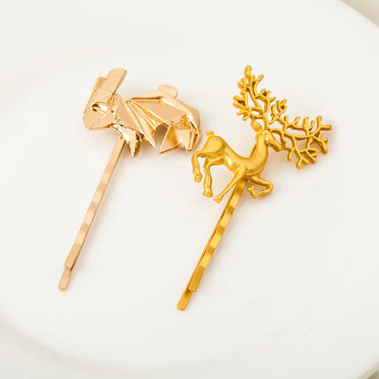 Fashion Animal Alloy Plating Hair Clip 1 Piece