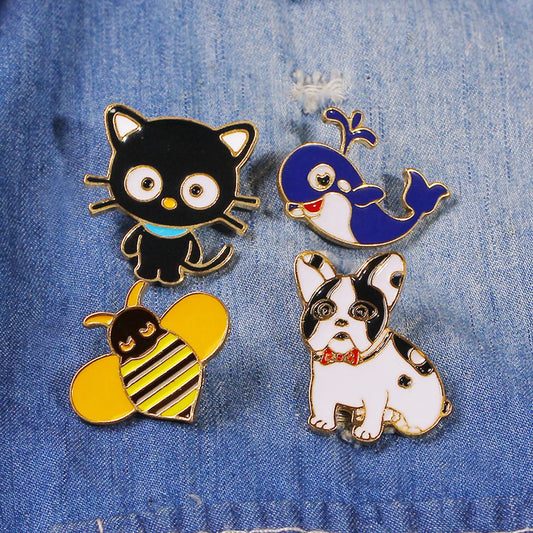 Fashion Animal Alloy Plating Unisex Brooches