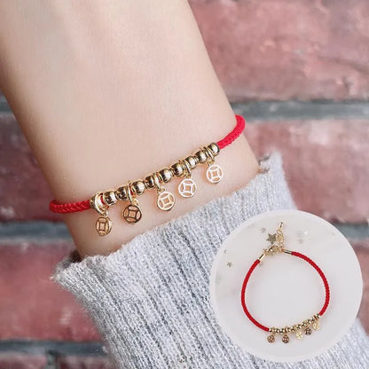 Fashion Animal Alloy Rope Inlay Artificial Gemstones Women'S Bracelets 1 Piece