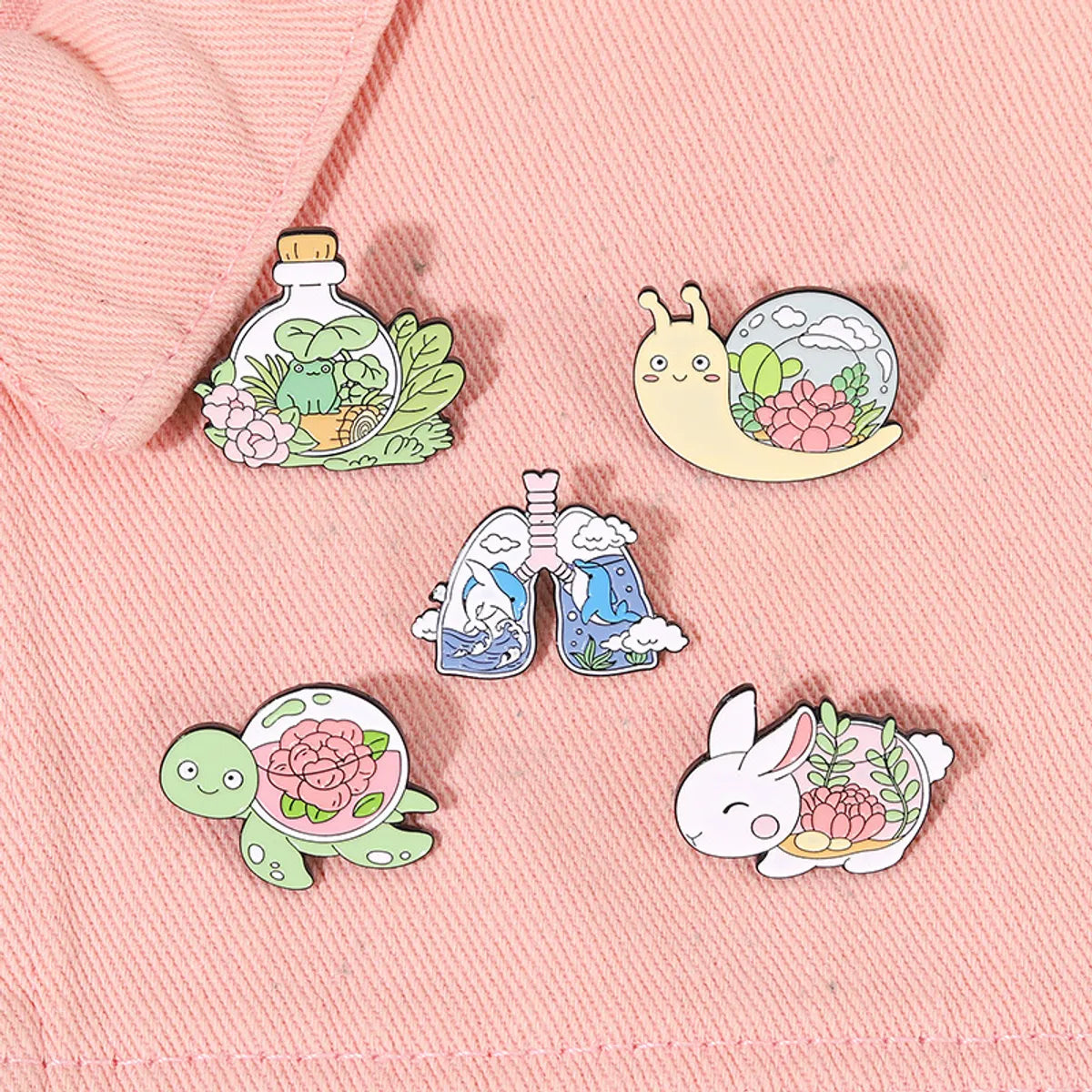 Fashion Animal Alloy Stoving Varnish Unisex Brooches