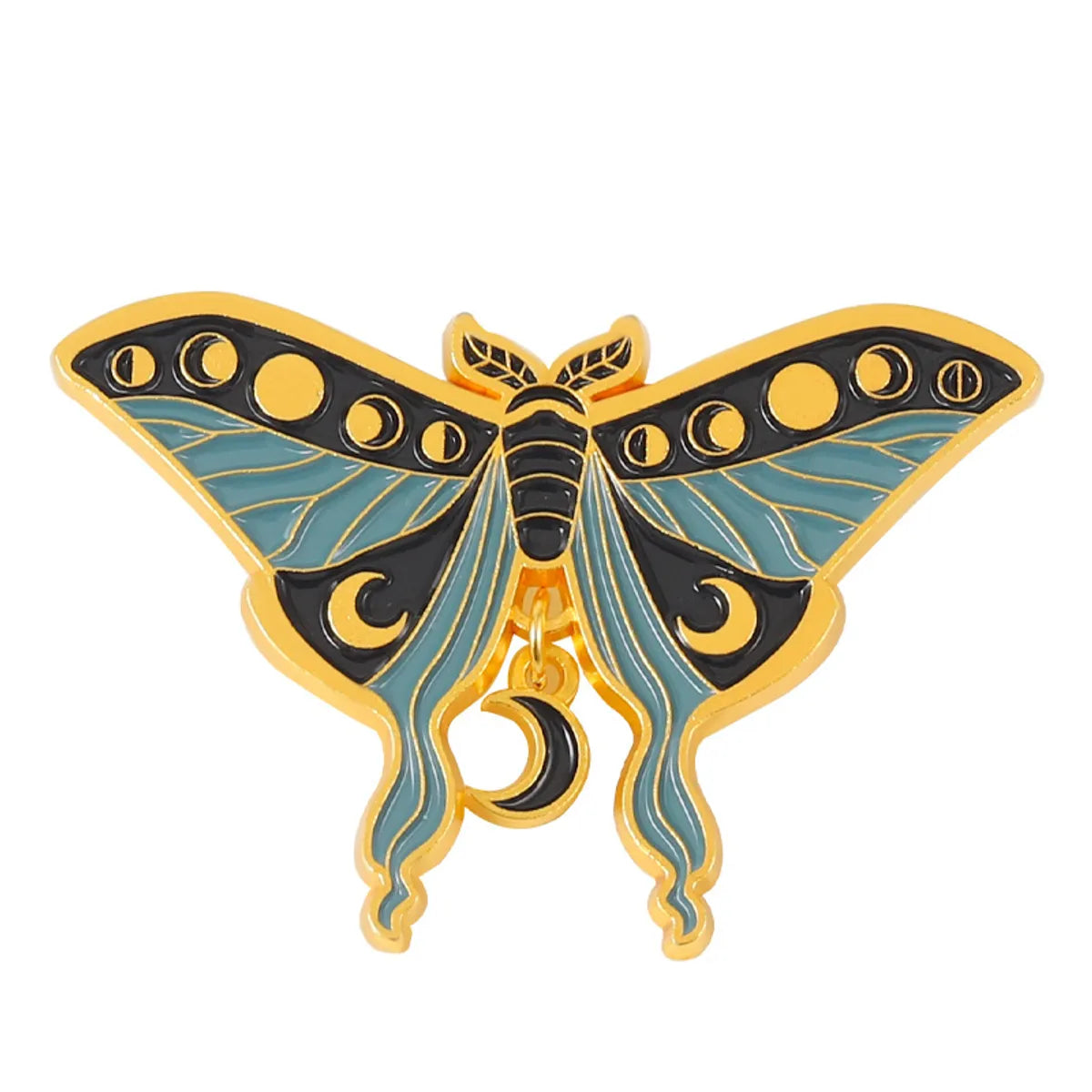 Fashion Animal Butterfly Alloy Stoving Varnish Unisex Brooches