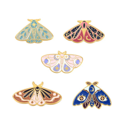 Fashion Animal Butterfly Alloy Stoving Varnish Unisex Brooches