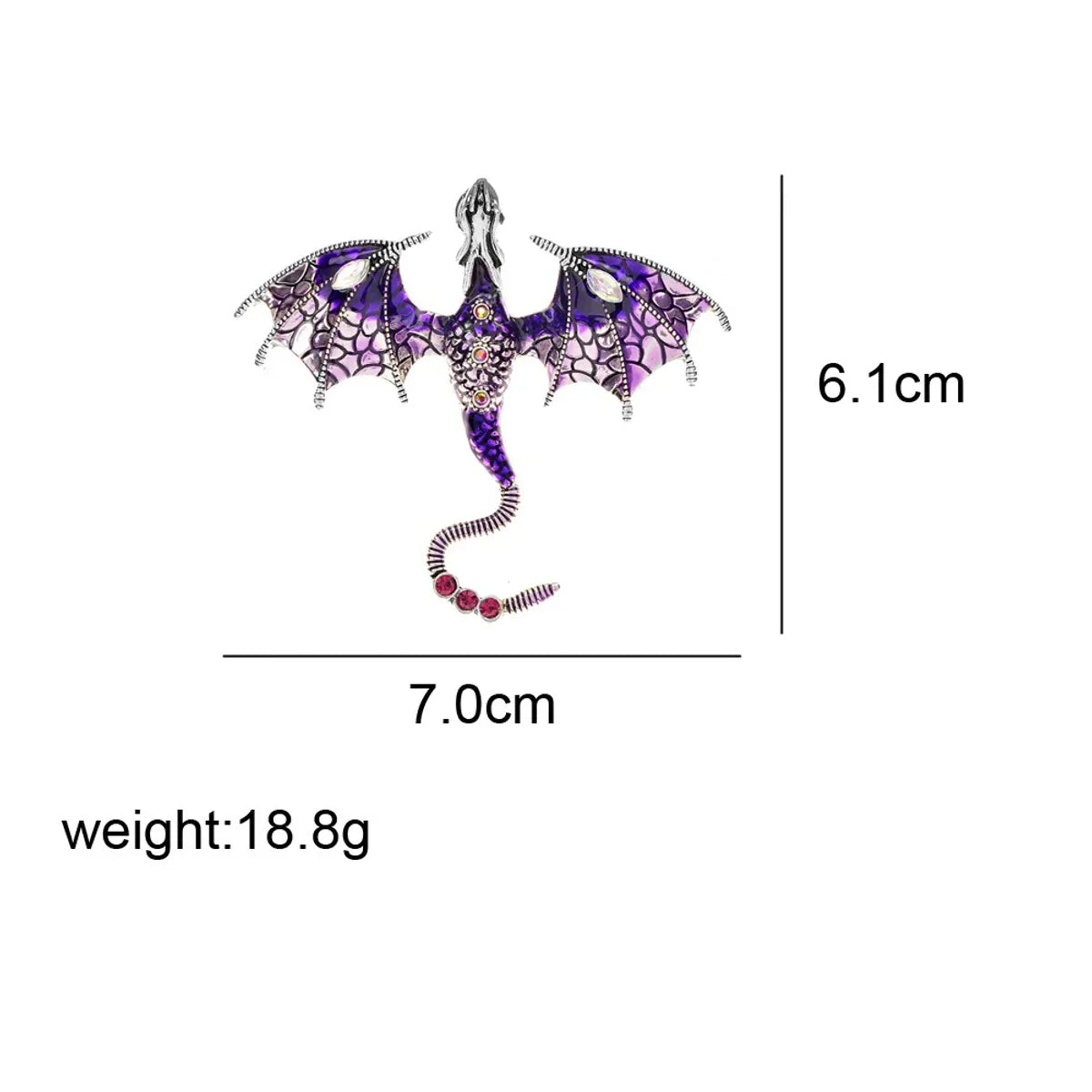 Fashion Animal Metal Plating Diamond Women'S Brooches