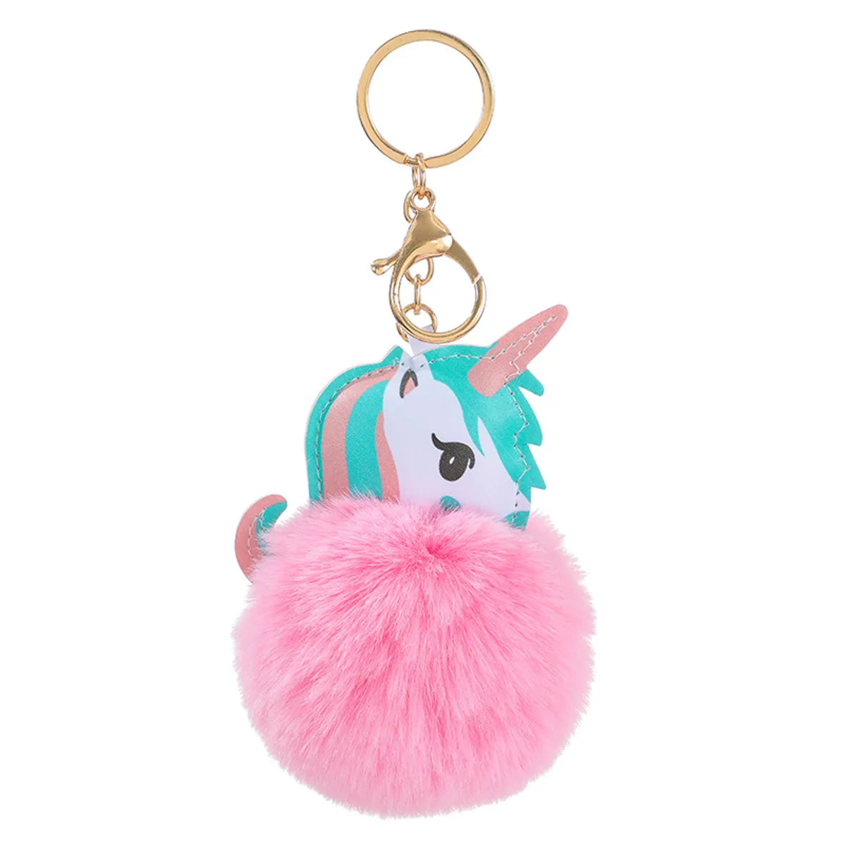 Fashion Animal Plush Bag Pendant Keychain 1 Piece