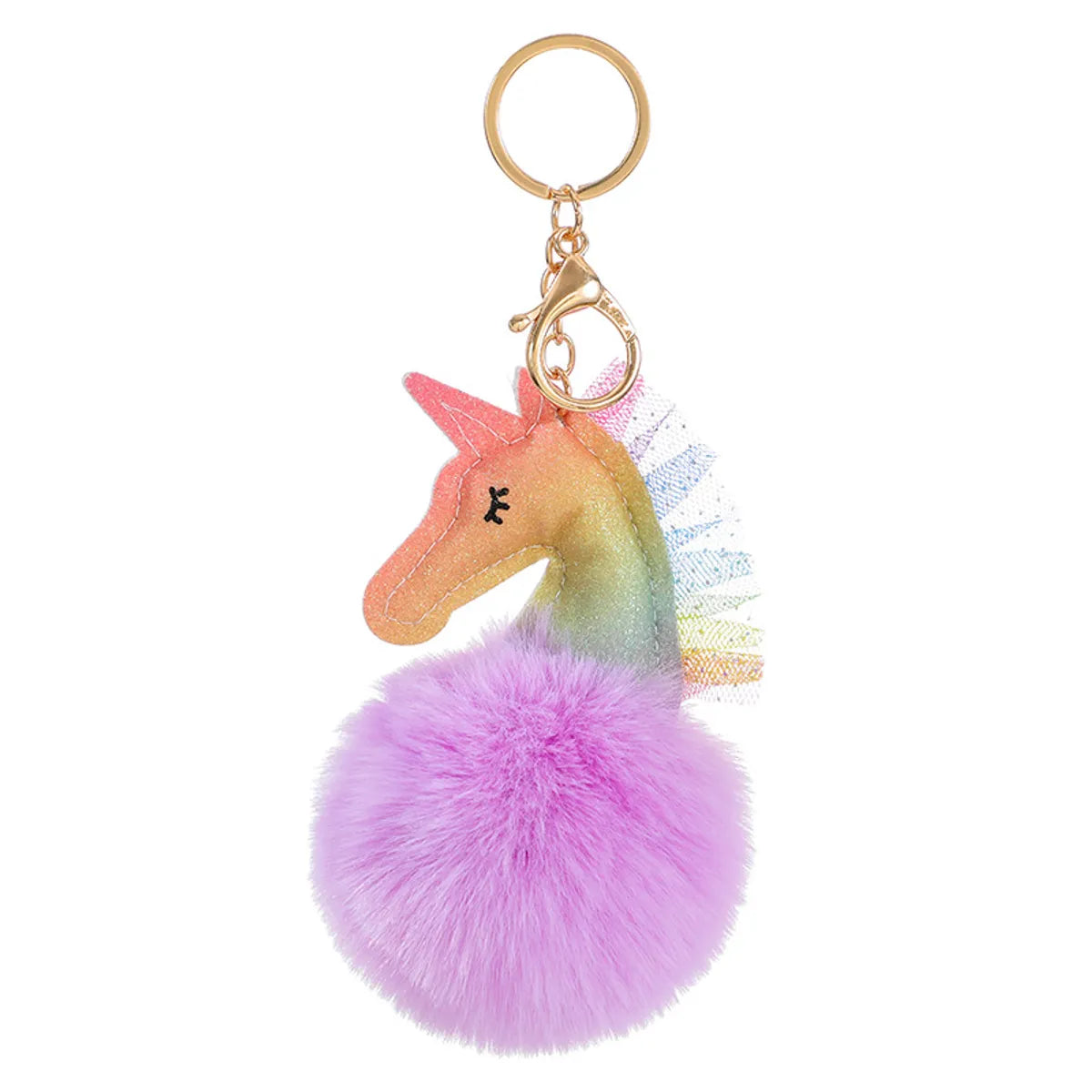 Fashion Animal Plush Bag Pendant Keychain 1 Piece