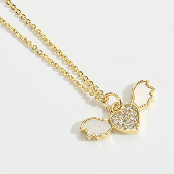 Fashion Animal Series Panda Head Pendant Clavicle Chain For Women
