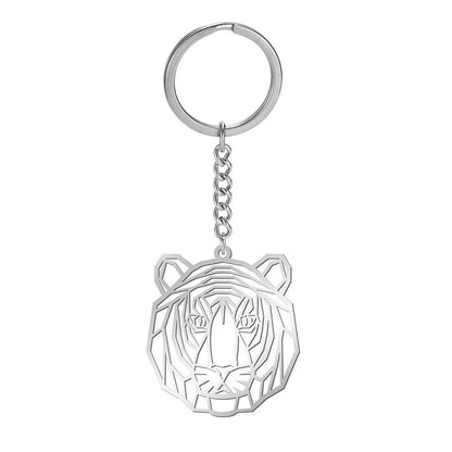 Fashion Animal Stainless Steel Plating Bag Pendant Keychain