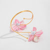 Fashion Artificial Flower Arm Bracelet Sweet Ins Style Plumeria Fabric Wax Line Handmade