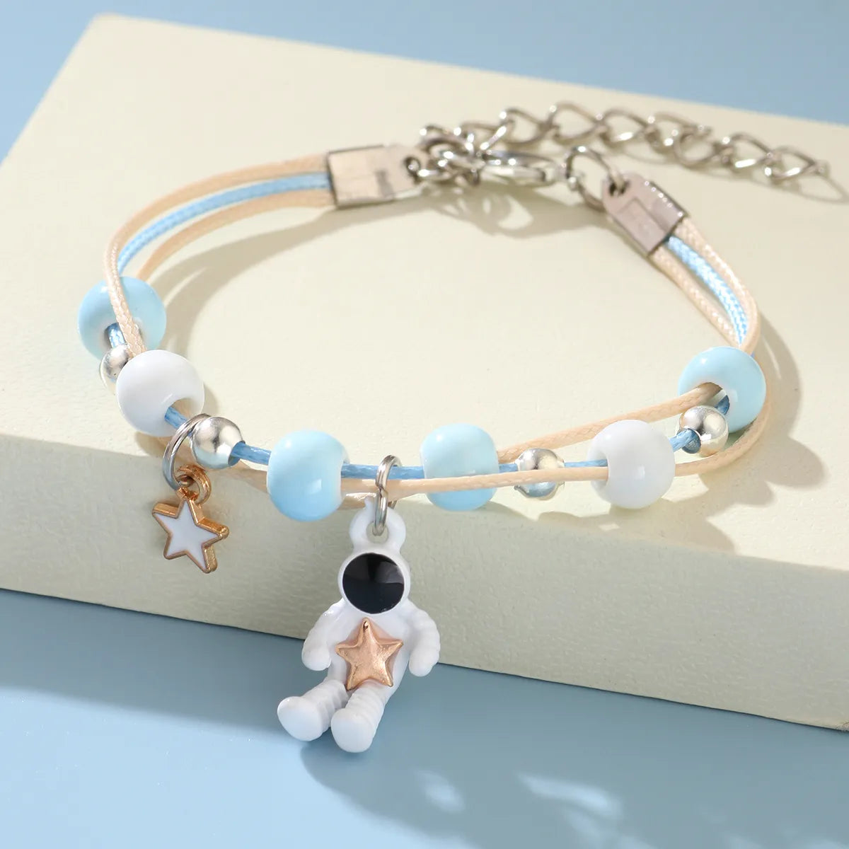 Fashion Astronaut Alloy Knitting Women's Bracelets