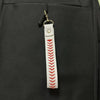 Fashion Baseball Pu Leather Unisex Bag Pendant Keychain