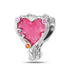 Fashion Beauty Charm Beads Diy Jewelry Accessories Bracelet Copper Silver Plated Dripping Oil