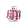 Fashion Beauty Charm Beads Diy Jewelry Accessories Bracelet Copper Silver Plated Dripping Oil