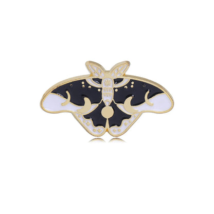 Fashion Bee Butterfly Alloy Metal Spray Paint Enamel Plating Unisex Brooches