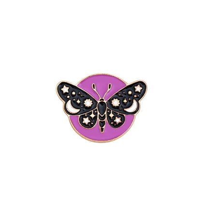 Fashion Bee Butterfly Alloy Metal Spray Paint Enamel Plating Unisex Brooches