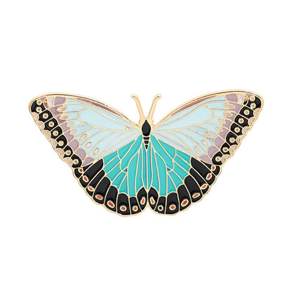 Fashion Bee Butterfly Alloy Metal Spray Paint Enamel Plating Unisex Brooches