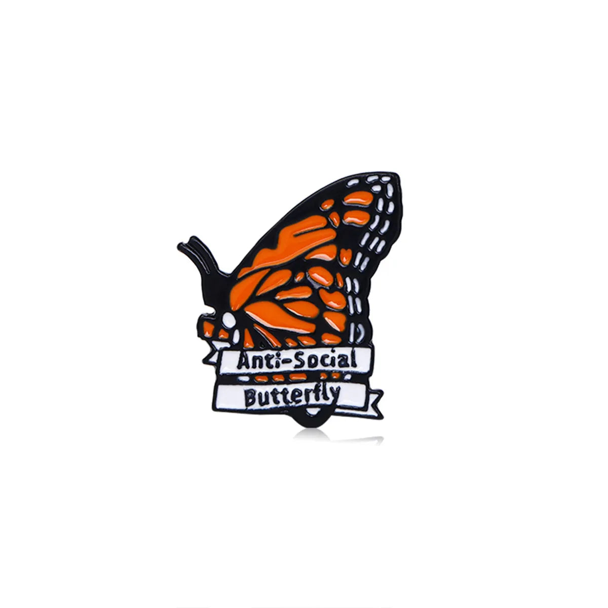 Fashion Bee Butterfly Alloy Metal Spray Paint Enamel Plating Unisex Brooches