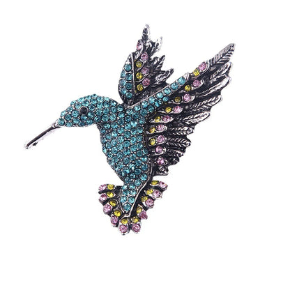 Fashion Bird Alloy Plating Rhinestones Unisex Brooches