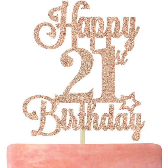 Fashion Birthday Party Dress Ins Glitter Plugin Paper Card