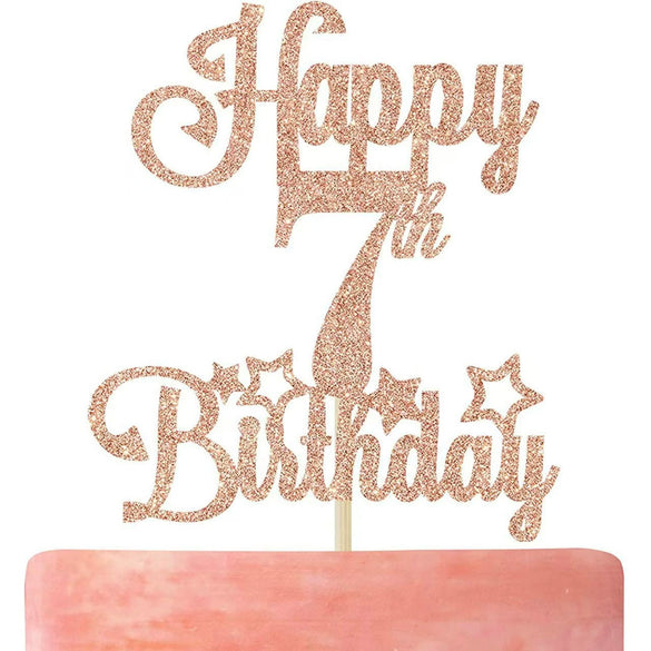 Fashion Birthday Party Dress Ins Glitter Plugin Paper Card