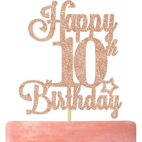 Fashion Birthday Party Dress Ins Glitter Plugin Paper Card