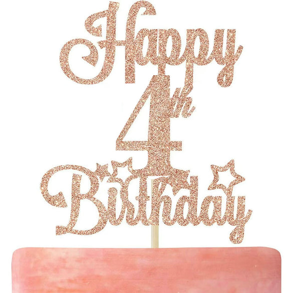 Fashion Birthday Party Dress Ins Glitter Plugin Paper Card