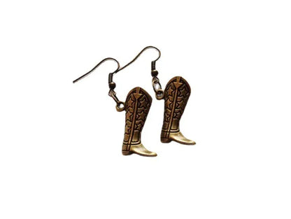 Fashion Boots Metal Women'S Drop Earrings 1 Pair