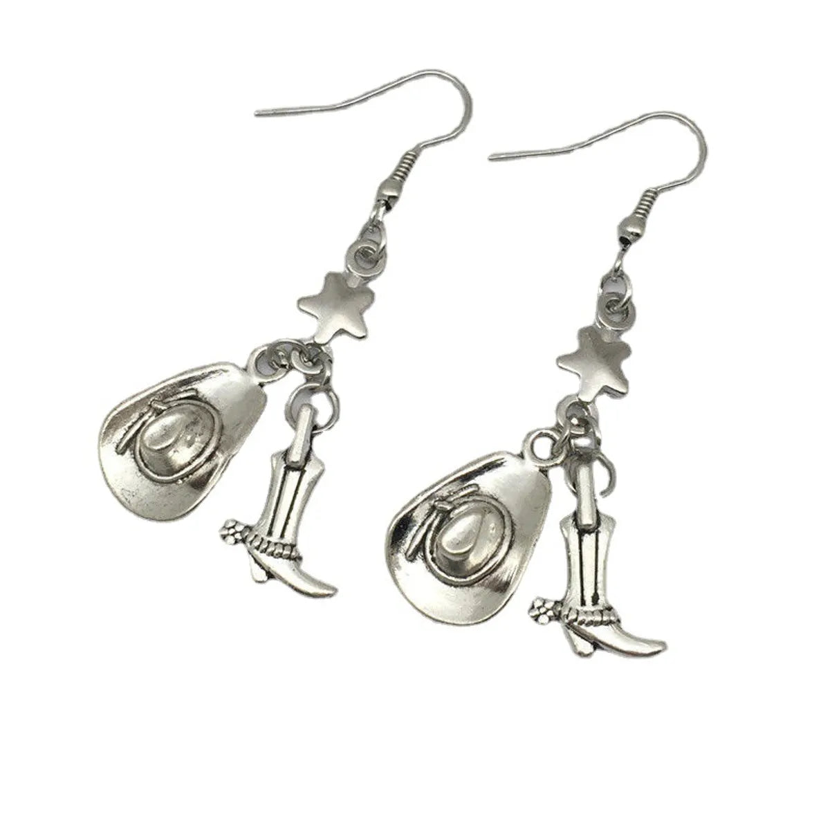 Fashion Boots Metal Women's Drop Earrings 1 Pair