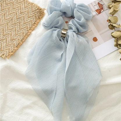 Fashion Bow Knot Cloth Handmade Hair Tie 1 Piece