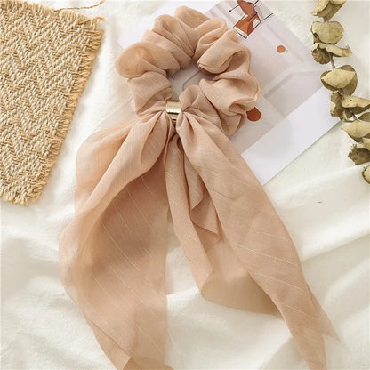 Fashion Bow Knot Cloth Handmade Hair Tie 1 Piece