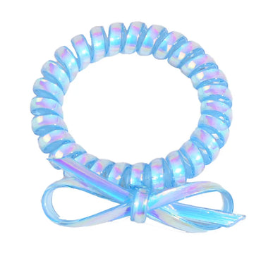 Fashion Bow Knot Telephone Line Hair Tie 1 Piece