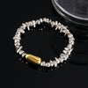 Fashion Bracelet Ccb Heart Shape Electroplating Jewelry For Men And Women