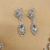 Fashion Bridal Set Crystal Flower Jewelry Set Banquet Wedding Necklace Accessories